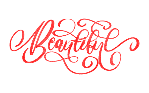 Beautiful Letter Embroidery: A Versatile Design Review