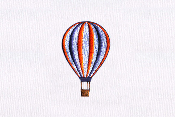 Captivating Colorful Hot Air Balloon Design