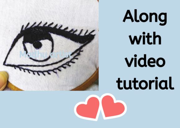 Eye Embroidery Pattern Craft: A Festive Design Review
