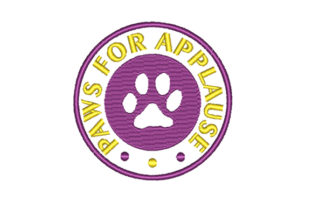 Paws for Applause: A Charming Dog Embroidery Design
