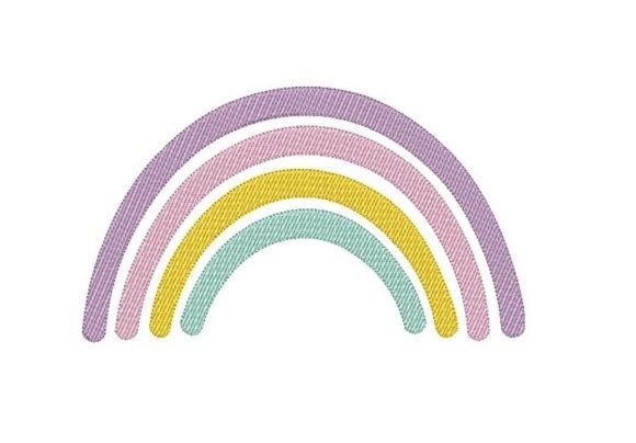 Rainbow Embroidery Design: A Vibrant Addition