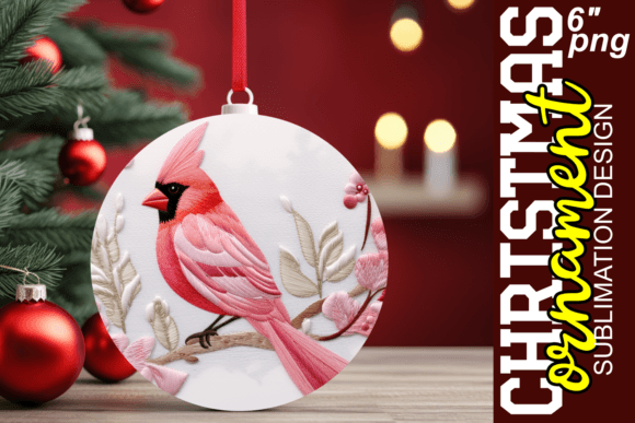 Review: 3D Xmas Embroidery Ornament Art