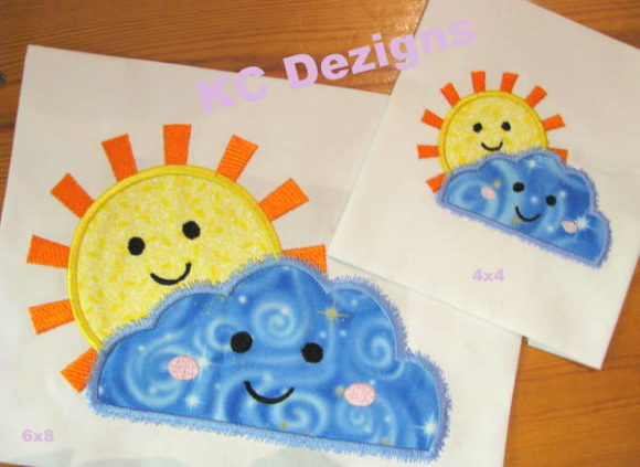 Smiley Sun and Cloud Applique Review